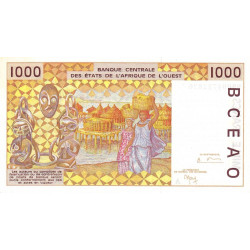 Côte d'Ivoire - Pick 111Ai - 1'000 francs - 1999 - Etat : NEUF