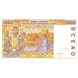 Côte d'Ivoire - Pick 111Ak - 1'000 francs - 2002 - Etat : SPL