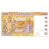 Côte d'Ivoire - Pick 111Ak - 1'000 francs - 2002 - Etat : SPL