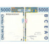 Côte d'Ivoire - Pick 113Ai - 5'000 francs - 1999 - Etat : SUP+