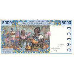 Côte d'Ivoire - Pick 113Ai - 5'000 francs - 1999 - Etat : SUP