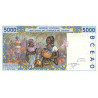 Côte d'Ivoire - Pick 113Ak - 5'000 francs - 2001 - Etat : NEUF