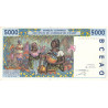 Côte d'Ivoire - Pick 113Al - 5'000 francs - 2002 - Etat : SUP+