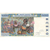 Côte d'Ivoire - Pick 113Am - 5'000 francs - 2003 - Etat : TTB