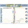 Côte d'Ivoire - Pick 113Am - 5'000 francs - 2003 - Etat : SPL