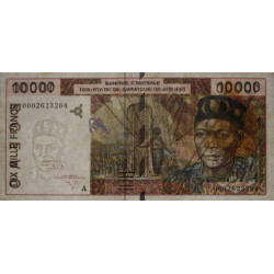 Côte d'Ivoire - Pick 114Ai - 10'000 francs - 2000 - Etat : TTB-