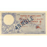 Djibouti - Pick 4B annulé - 20 francs - 1921 - Etat : TTB+