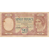 Djibouti - Pick 7b - 20 francs - Série F.18 - 1937 - Etat : TB