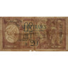 Djibouti - Pick 7b - 20 francs - Série R.19 - 1937 - Etat : TB