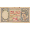 Djibouti - Pick 7A - 20 francs - Série T.21 - 1941 - Etat : TB+