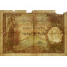 Djibouti - Pick 9a - 500 francs - Série Q.1 - 20/07/1927 - Etat : B-