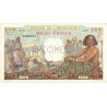 Djibouti - Pick 10s - 1'000 francs - Série 0.00 - 1938 - Spécimen - Etat : pr.NEUF