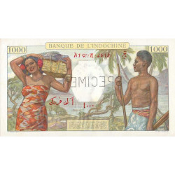 Djibouti - Pick 10s - 1'000 francs - Série 0.00 - 1938 - Spécimen - Etat : pr.NEUF