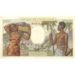 Djibouti - Pick 10s - 1'000 francs - Série 0.00 - 1938 - Spécimen - Etat : SUP