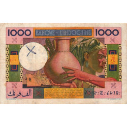 Djibouti - Pick 20 - 1'000 francs - 1946 - Etat : TB-