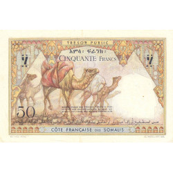 Djibouti - Pick 25 - 50 francs - 1952 - Etat : SUP