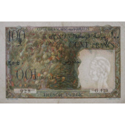 Djibouti - Pick 26 - 100 francs - 1952 - Etat : SUP