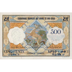 Djibouti - Pick 31 - 500 francs - 1973 - Etat : pr.NEUF