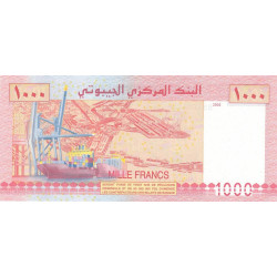 Djibouti - Pick 42a_1 - 1'000 francs - Série B - 2005 - Etat : NEUF