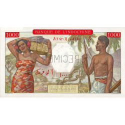 Djibouti - Pick 10As - 1'000 francs - Série 0.00 - 1938 - Spécimen - Etat : pr.NEUF