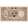 Djibouti - Pick 14s - 5 francs - Série J.23 - 1944 - Spécimen - Etat : SUP
