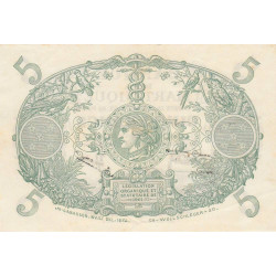 Martinique - Pick 6_2 - 5 francs - Série S.286 - 1934 - Etat : SUP