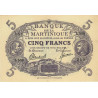 Martinique - Pick 6_3 - 5 francs - Série L.369 - 1945 - Etat : SUP