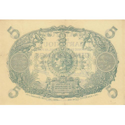 Martinique - Pick 6_3 - 5 francs - Série L.369 - 1945 - Etat : SUP
