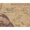 Martinique - Pick 12-2 - 25 francs - 1934 - Etat : B+