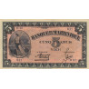 Martinique - Pick 16-1 - 5 francs - 1942 - Etat : SPL