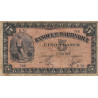 Martinique - Pick 16-2b - 5 francs - 1944 - Etat : TB-