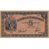 Martinique - Pick 16-3 - 5 francs - 1945 - Etat : SPL