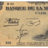 Martinique - Pick 17-1 - 25 francs - 1943 - Etat : TTB+