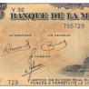 Martinique - Pick 17-3 - 25 francs - Variété - 1945 - Etat : TTB+