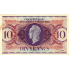 Martinique - Pick 23 - 10 francs - France Outre-Mer - 1944 - Etat : TTB