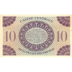 Martinique - Pick 23 - 10 francs - France Outre-Mer - 1944 - Etat : TTB