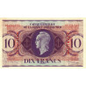 Martinique - Pick 23 - 10 francs - France Outre-Mer - 1944 - Etat : SUP+