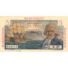 Martinique - Pick 27 - 5 francs - Série K.20 - 1946 - Etat : TTB