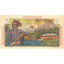 Martinique - Pick 27 - 5 francs - Série S.20 - 1946 - Etat : TTB+