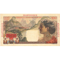 Martinique - Pick 31 - 100 francs - Série E.47 - 1946 - Etat : SUP