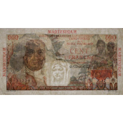 Martinique - Pick 31 - 100 francs - Série E.47 - 1946 - Etat : SUP