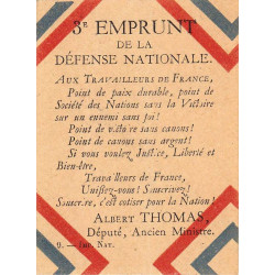 Emprunt de la Défense Nationale - 1917