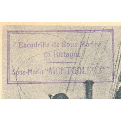 Emprunt de la Libération - 1918 - Escadrille de Sous-Marins de Bretagne - Etat : SUP