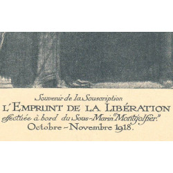 Emprunt de la Libération - 1918 - Escadrille de Sous-Marins de Bretagne - Etat : SUP