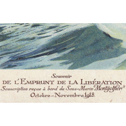 Emprunt de la Libération - 1918 - Escadrille de Sous-Marins de Bretagne - Etat : SUP