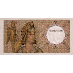 Athena à gauche - Format 50 francs QUENTIN DE LA TOUR - DIS-03-A-01 - Etat : SPL