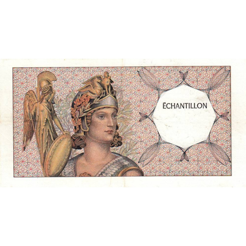 Athena à gauche - Format 100 francs DELACROIX - DIS-03-A-02 - Etat : TTB