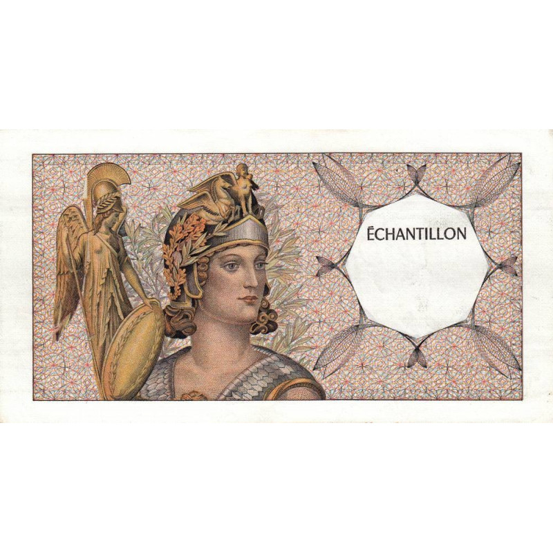 Athena à gauche - Format 100 francs DELACROIX - DIS-03-A-02 - Etat : TTB+