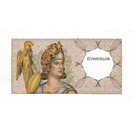 Athena à gauche - Format 200 francs MONTESQUIEU - DIS-03-D-03 - Etat : SUP