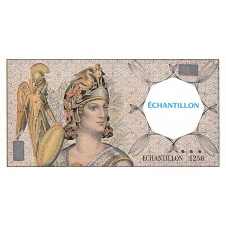 Athena à gauche - Format 50 francs QUENTIN DE LA TOUR - DIS-03-F-01 - Etat : NEUF